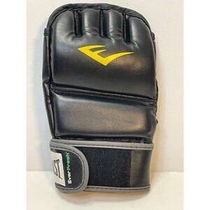 Everlast fingerless boxing glove adult large XL right hand spar Ever Fresh black